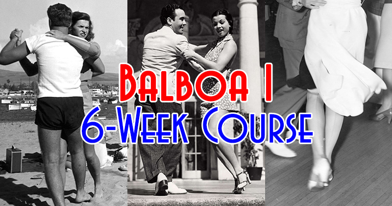 BALBOA I 6-week progressive swing dancing course in Tampa Florida