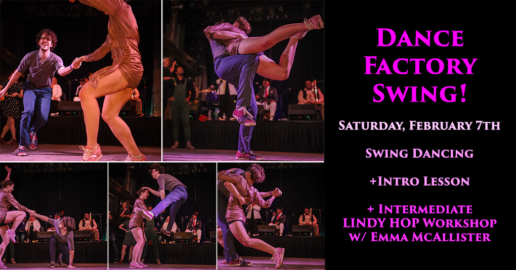 Dance Factory Swing, 1st Saturdays Monthly, at The Dance Factory in Tampa